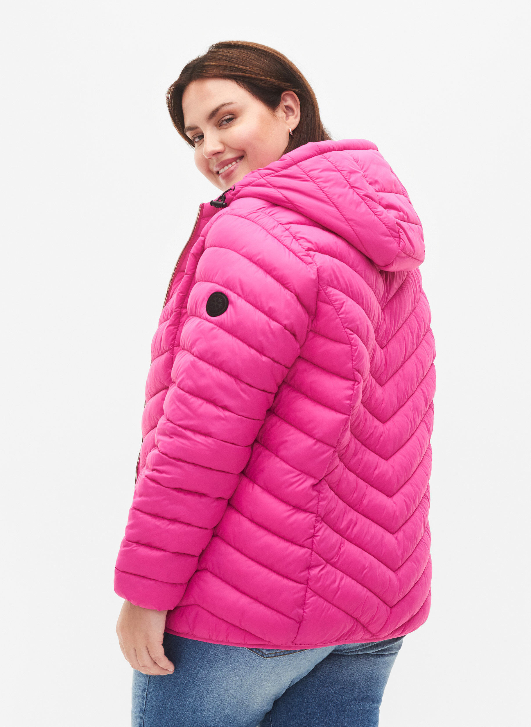 Leichte rosa steppjacke Clearance